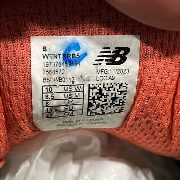 🔥 NEW BALANCE DYNASOFT NITREL V5 WTNTRRB5  TRAIL RUNNING SHOES Women Sz 10 - EU - Picture 14 of 14